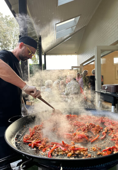 Spanish Paella Cooking Class