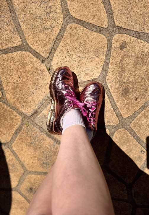 Sparkle Soles at Home