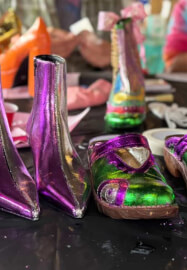 Sparkle Soles at Home