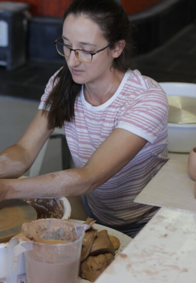 Spin and Sip Pottery Wheel Class
