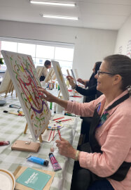 Spirited Paint and Sip Workshop
