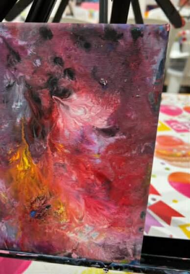 Splatter Paint Room Experience