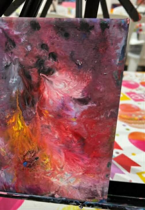 Splatter Paint Room Experience