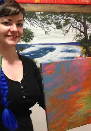 Splatter Paint Room Experience