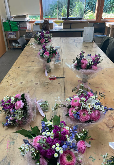 Spring Bouquet Making Workshop for Beginners