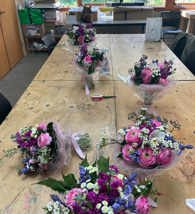 Spring Bouquet Making Workshop for Beginners