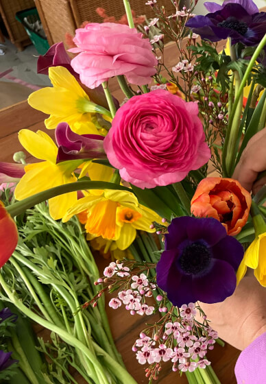 Spring Flower Arranging Class