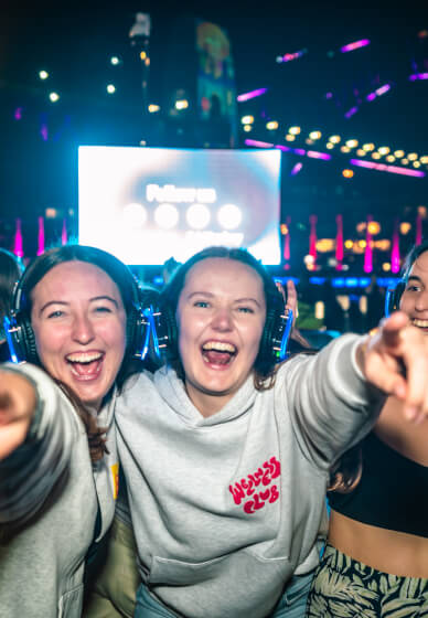 Spring Silent Disco Walking Party: Circular Quay