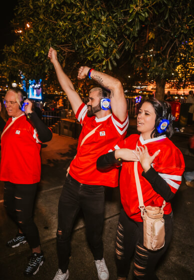 Spring Silent Disco Walking Party: Manly