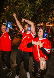 Spring Silent Disco Walking Party: Manly
