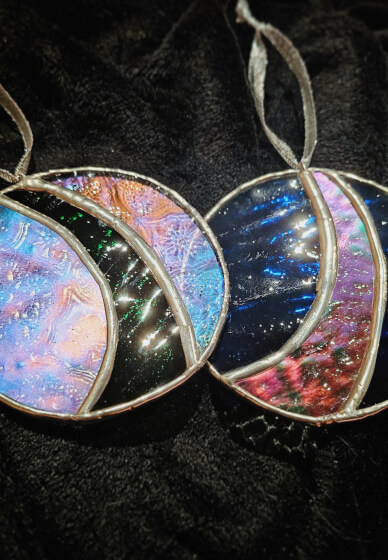 Stained Glass Christmas Ornament Workshop