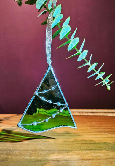 Stained Glass Christmas Ornament Workshop