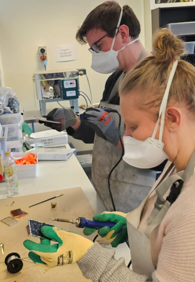 Stained Glass Christmas Ornament Workshop