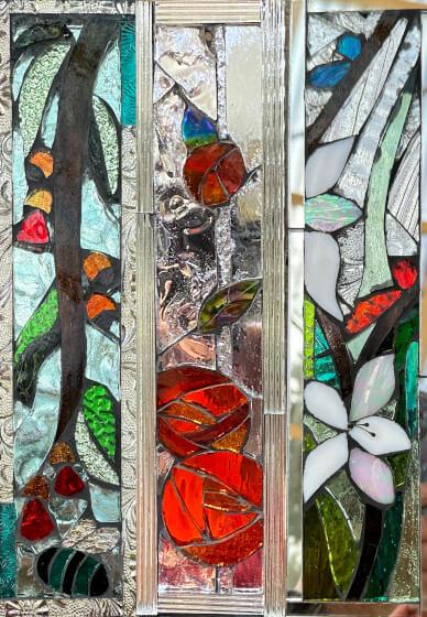 Stained Glass Garden Mosaic Course