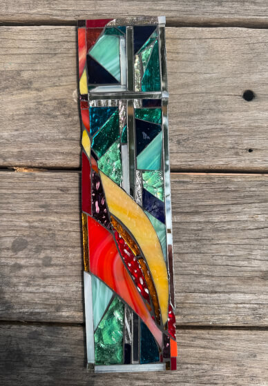 Stained Glass Garden Mosaic Course