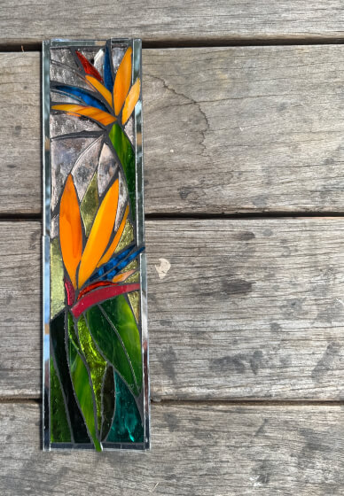 Stained Glass Garden Mosaic Course