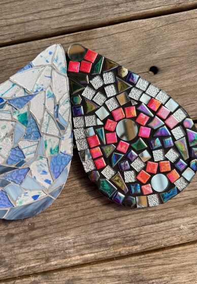 Stained Glass Garden Mosaic Course