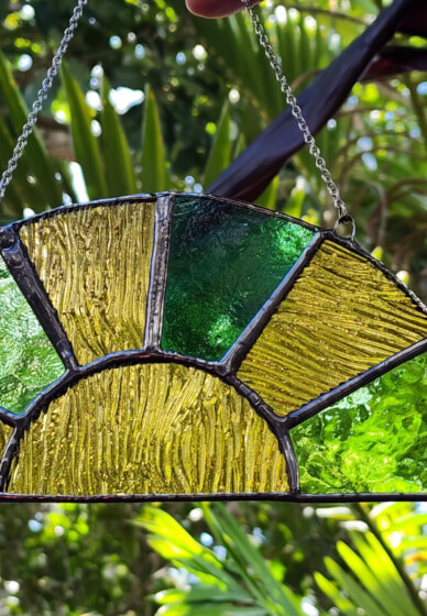 Stained-Glass Half Sun Workshop
