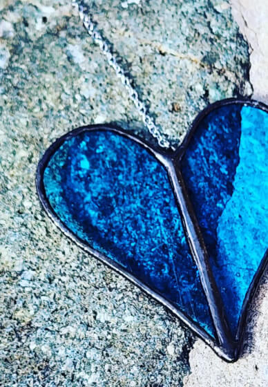 Stained - Glass Heart Tutorial Video
