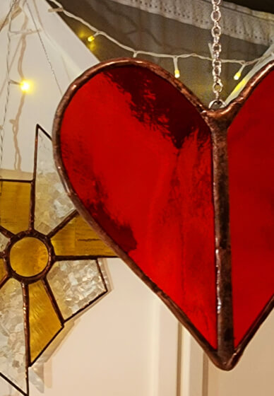 Stained - Glass Heart Tutorial Video