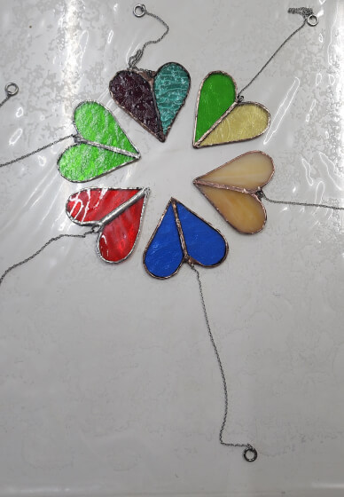 Stained - Glass Heart Tutorial Video