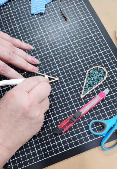 Stained - Glass Heart Tutorial Video