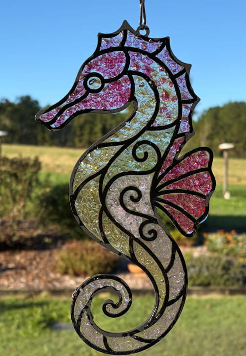 Stained Glass Inspired Suncatcher Workshop