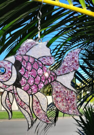Stained Glass Inspired Suncatcher Workshop