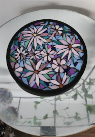 Stained Glass Mosaic Lazy Susan Workshop