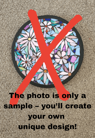 Stained Glass Mosaic Lazy Susan Workshop