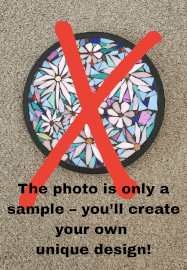 Stained Glass Mosaic Lazy Susan Workshop