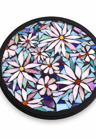 Stained Glass Mosaic Lazy Susan Workshop