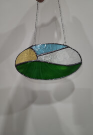 Stained-Glass Oval Panel Workshop