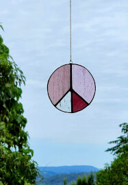 Stained-Glass Peace Sign Workshop