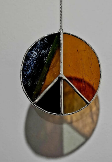 Stained-Glass Peace Sign Workshop