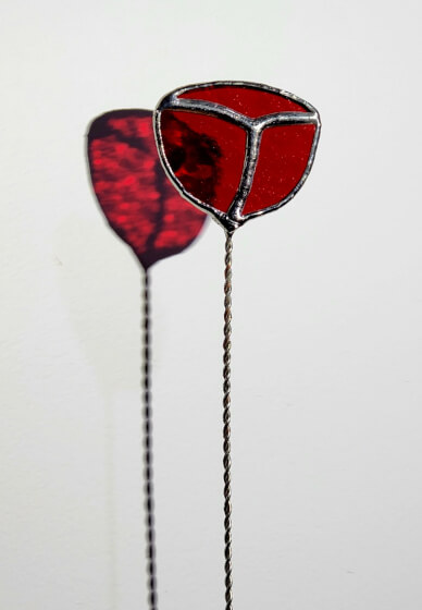 Stained-Glass Stemmed Flower Tutorial Video