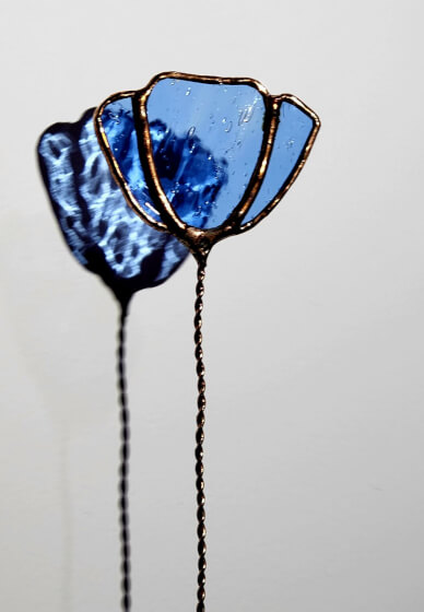 Stained-Glass Stemmed Flower Tutorial Video