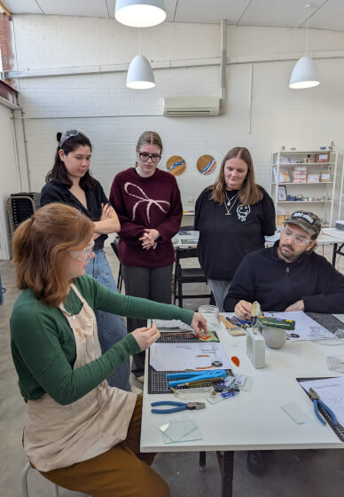Stained Glass Suncatcher Workshop