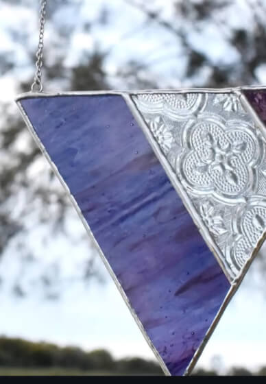 Stained Glass Triangle Panel Workshop