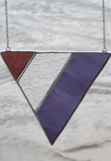 Stained Glass Triangle Panel Workshop