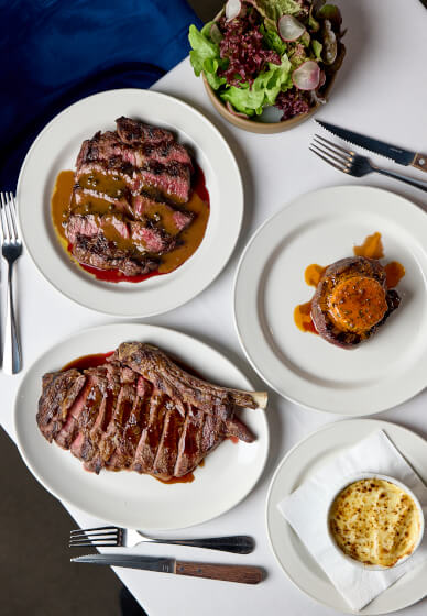 Steaks and Mouth Watering Sauces