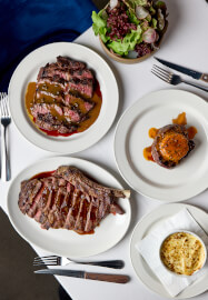 Steaks and Mouth Watering Sauces