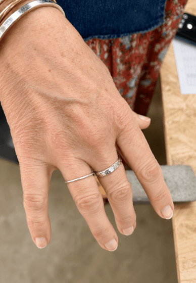 Sterling Silver Ring Making Workshop: Make Two Rings