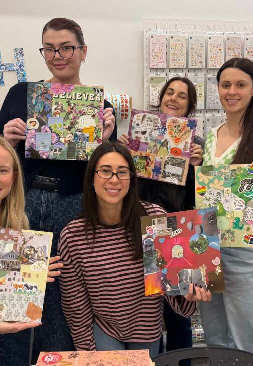 Stick N Sip Workshop: Vision Board