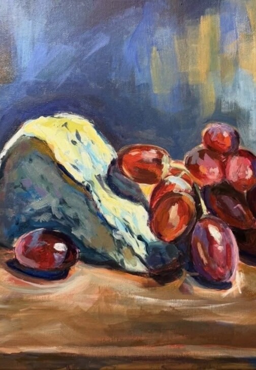 Still Life with Wine and Fruit