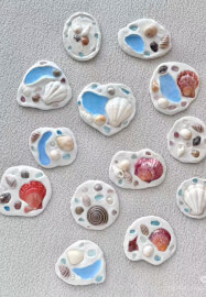 Stone and Shell Sculpture Magnet Class