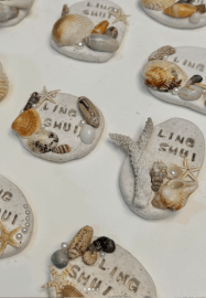 Stone and Shell Magnet Sculpture Class