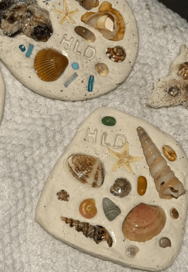 Stone and Shell Magnet Sculpture Class