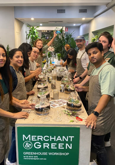 Succulent Terrarium Workshop