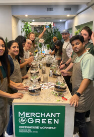 Succulent Terrarium Workshop